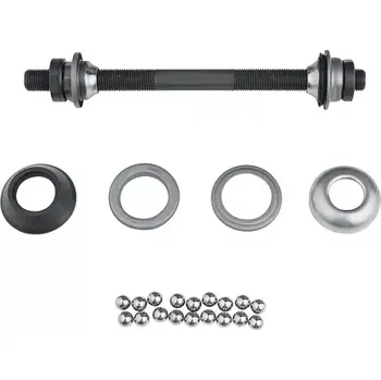 Náboj kola Osa BONTRAGER do náboje Approved Loose Ball 6-Bolt Axle Kit osa/ložiska/konusy