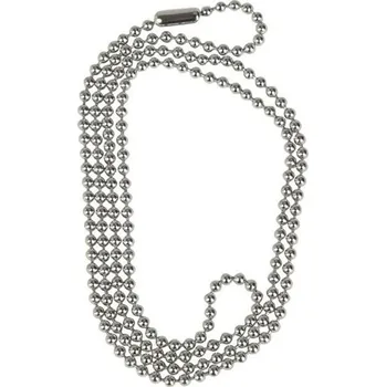 Řetízek Řetízek BW dlouhý KORÁLKOVÝ 60 cm (Řetízek BW dlouhý KORÁLKOVÝ 60 cm)