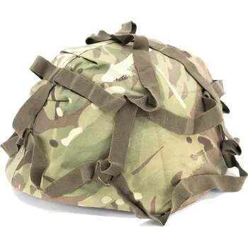 Potah na bojovou helmu britský MTP MK6 tarn použitý (Potah na bojovou helmu britský MTP MK6 tarn použitý)