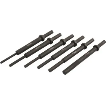 Sada úderných vyrážečů, 6 ks, Vibro systém OK040107 ROOKS