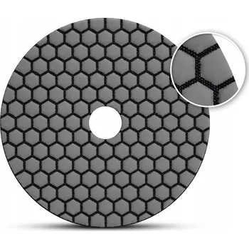 Brusný kotouč DIAMANTOVÝ KOTOUČ PRO BROUŠENÍ A LEŠTĚNÍ SLINUTÉ DLAŽBY NA SUCHU 125mm, HRUBOST 50