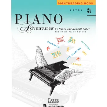 Piano Adventures Level 3A - Sightreading Book - Hal Leonard Student Piano Library Showcase Solos - Early Elementary 980711
