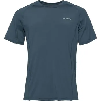 Pánské běžecké triko Arcore ZOLO 2XL Tmavě modrá, Stříbrná