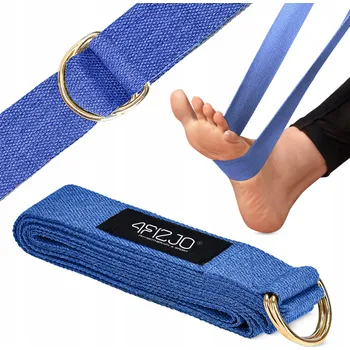 podložka na cvičení Popruh na jógu, cvičební pás, pevný, 300 cm