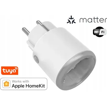 Elektrická zásuvka Chytrá zásuvka Smartlife Matter-HK WiFi