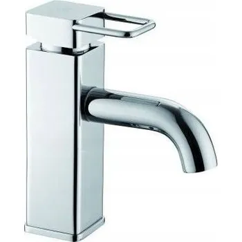 Vodovodní baterie Stojánková umyvadlová baterie KFA Armatura BRYLANT stříbrná