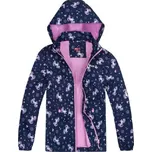 DÍVČÍ BUNDA S JEDNOROŽCI MODRÁ B2463 Velikost: 104/110, Barva: Modrá