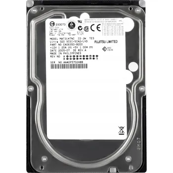 Interní pevný disk FUJITSU 146GB 10K 8MB SCSI U320 3.5'' HDD (Pevný disk) MAT3147NC