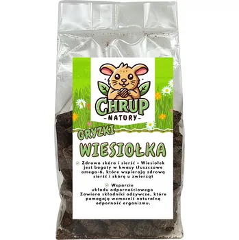 Krmivo pro hlodavce Hryzátka z ostropestřce mariánského 150g pro hlodavce a králíky - Přírodní zdravá Svačinka