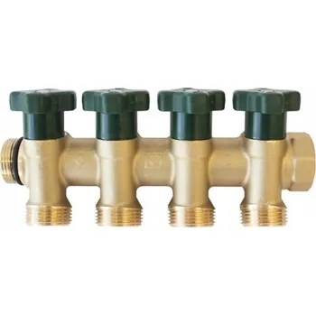 rozdělovač topení Rozdělovač Herz pro 4 okruhy