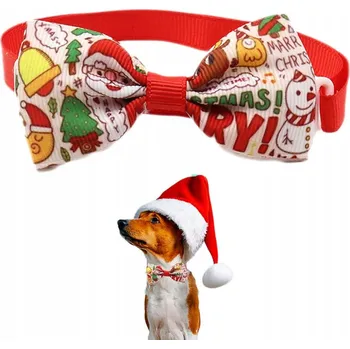 Vánoční motýlek pro psa Holly #2