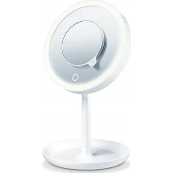 Kosmetické zrcátko Zrcadlo Beurer stojící kulaté, rám plast 175 x 175 mm