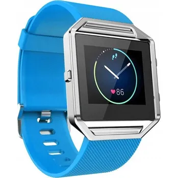 Řemínek na hodinky Náhradní Řemínek pro FitBit Blaze / MODRÝ / VEL. S