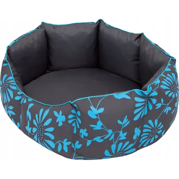 Pelíšek pro psa Hobbydog kotec pro psa modrý 55 cm x 60 cm