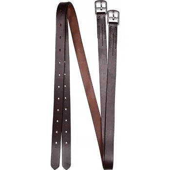 Jezdectví Třmeny X-Line 25mm Waldhausen hnědé Třmenové Řemeny 140 cm