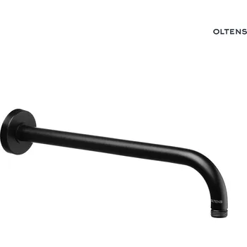 Sprchová hlavice Oltens Lagan rameno hlavové sprchy 40 cm, kulaté, matná černá 39400300