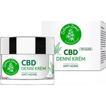 Pleťový krém Zelená Země CBD noční krém 50 ml