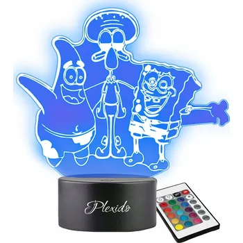 Lampička Plexido vícebarevná Noční lampa