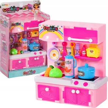 Dětská kuchyňka KUCHYŇKA PRO PANENKY - HRAČKA PRO DĚTI 3+