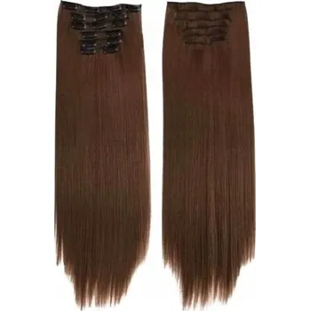 Příčesek Příčesek dlouhé syntetické vlasy světle hnědá Texas Hair dámské vlasy