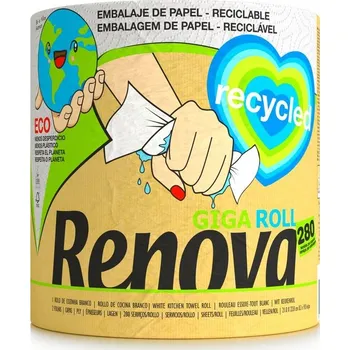 Papírový ručník Papírová utěrka Renova Giga Roll Recycled