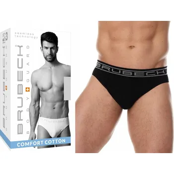 Slipy BRUBECK Pánské slipy BE00290A černé L