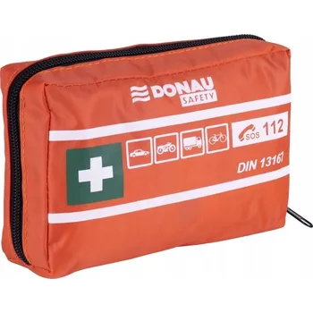 Lékárnička Lékárnička automobilová DONAU SAFETY látková DIN MINI oranžová