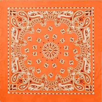 Šátek Šátek 55 x 55 cm TRAINMEN ORANŽOVÝ (Šátek 55 x 55 cm TRAINMEN ORANŽOVÝ)