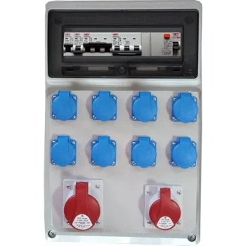 Rozvaděč Stavební elektrický rozvaděč - Bedna D1308WR