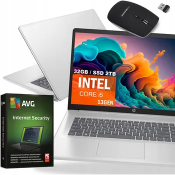 Notebook Notebook HP s matným snímačem i5-12 SSD 2TB NVMe 32GB 17,3" Intel Core i5 32 GB / 2000 GB stříbrný