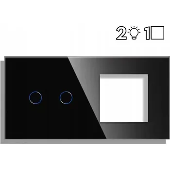 ELumos dvojitý Rámeček černý