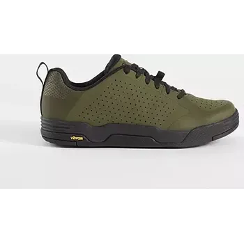 Pánské cyklistické tretry Boty BONTRAGER Flatline Olive Grey/blk velikost 45