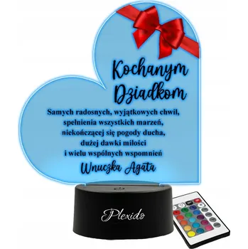 Lampička Plexido vícebarevná Noční lampa