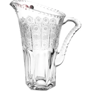 Bohemia Crystal hand cut Džbán 1,5 l l - bohatý brus 500PK