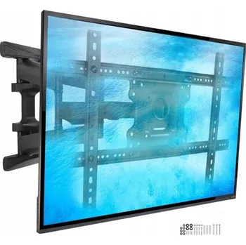 Televizní držák OTOČNÝ NASTAVITELNÝ DRŽÁK S REGULACÍ ÚHLU PRO TELEVIZOR SHARP 65BL3EA