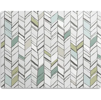 Miska pro psa Ochranná podložka pod misky pro psa Stromeček 45x35 cm