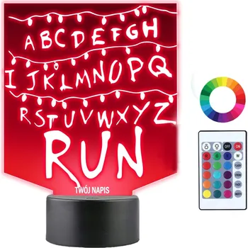 Lampička Plexido vícebarevná Noční lampa