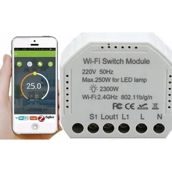 vypínač PODOMÍTKOVÝ SPÍNAČ 1 KANÁL WIFI TUYA