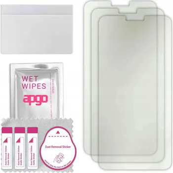 Pouzdro na mobilní telefon Ochranná Fólie apgo pro LG V40 ThinQ, 3 ks