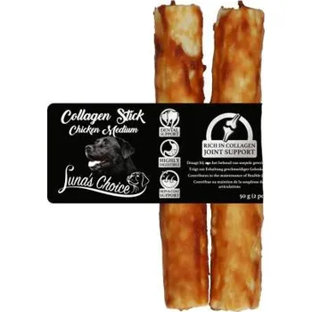 Pro psa Výběrové kolagenové tyčinky s kuřetem M 12*2.5cm 2ks