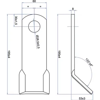 Pracovní nůž Nůž Berti