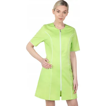 Dámské šaty ŠATY ŠATY dámské na zip, ochranný plášť, kosmetické, 173C, vel. 48