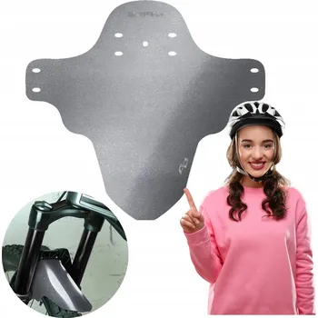 Blatník na kolo BLATNÍK NA KOLO 24-29" MTB PŘEDNÍ ENDURO ŠEDÝ NA KOLO G-08