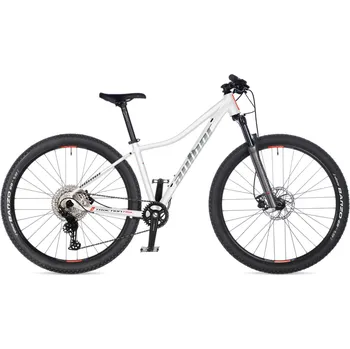 Horské kolo AUTHOR Traction ASL 2025 16" bílá/stříbrná/červená dámské MTB 29"kolo