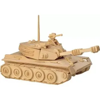 Stavebnice Woodcraft Dřevěné 3D puzzle Tank