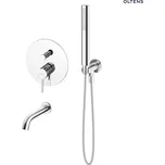 Set Oltens Molle podomítkový vanový set se sprchou, chrom 36602100