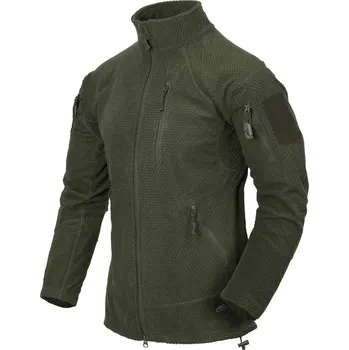 Pánská mikina Mikina funkční fleece ALPHA TACTICAL ZELENÁ (Mikina funkční fleece ALPHA TACTICAL ZELENÁ)