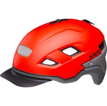 Cyklistická přilba Cyklistická helma KED BERLIN City L červená