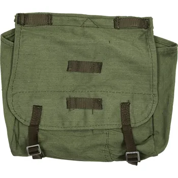 Taška přes rameno "CHLEBNÍK" plátěná rumunská použitá (Taška přes rameno "CHLEBNÍK" plátěná rumunská použitá)