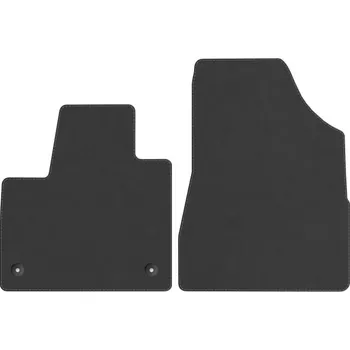 autokoberec RENAULT KANGOO III 2021- Velurové koberce silné LUX GRAFIT PR